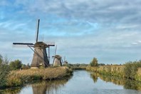 Klemko verlicht molen Werelderfgoed Kinderdijk Klemko verlicht molen Werelderfgoed Kinderdijk